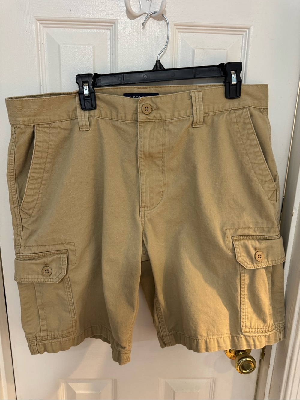U.S. Polo Assn. Men's Cargo Shorts - Tan